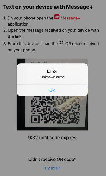 For those who need a QR code : r/verizon