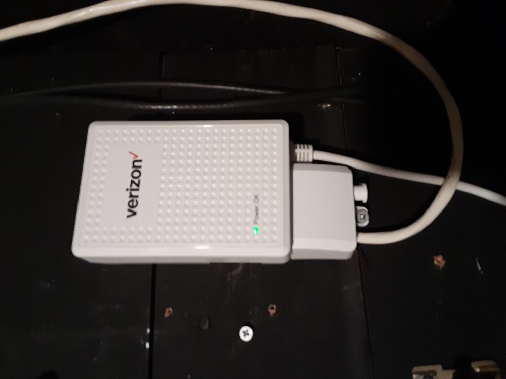 Correct answer Community Forums FIOS ONT power supply replaced