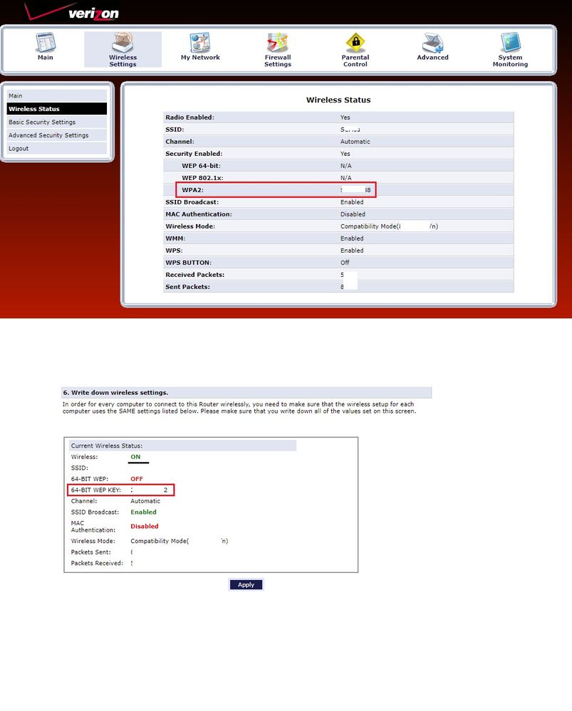 Correct answer Community Forums Re FIOS MI424WR What is the