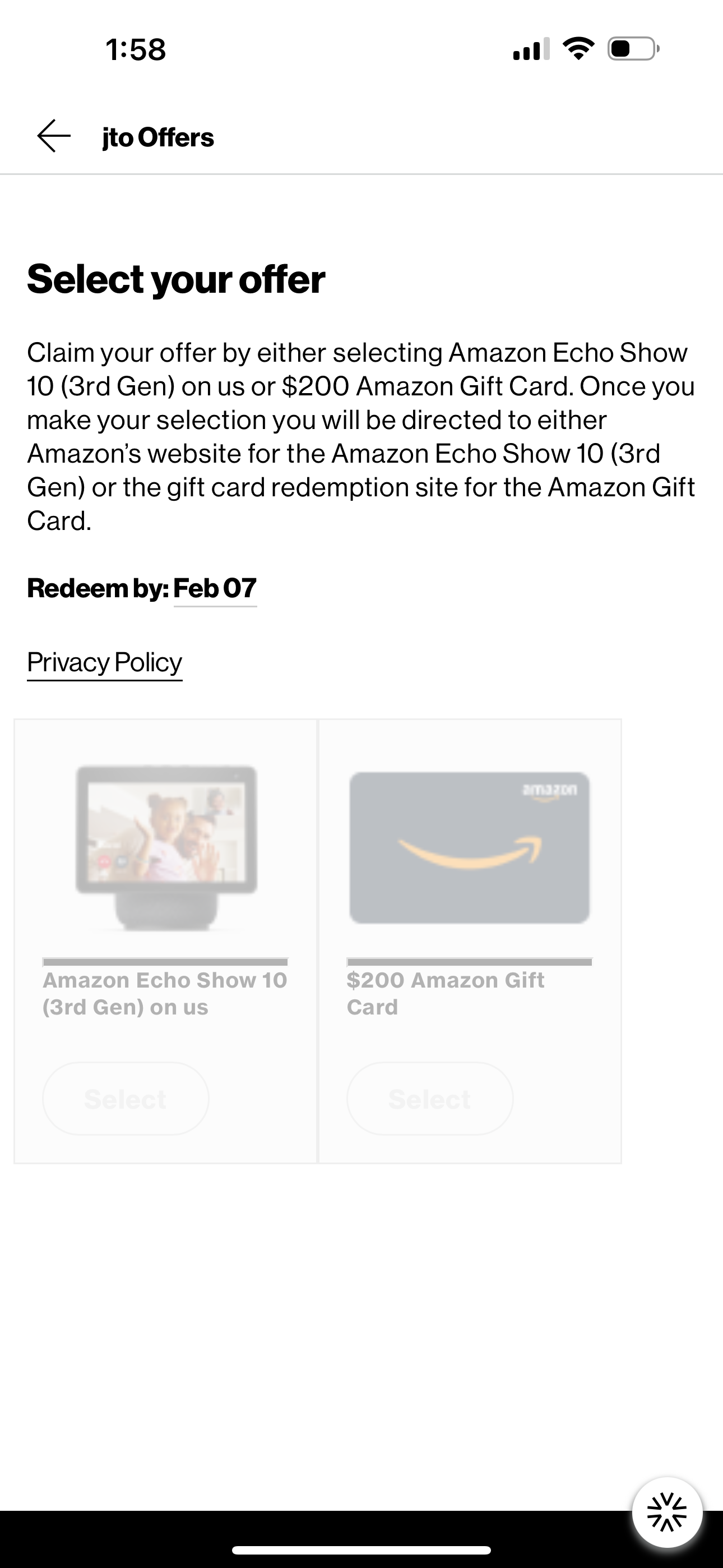 Amazon gift deals card promotion