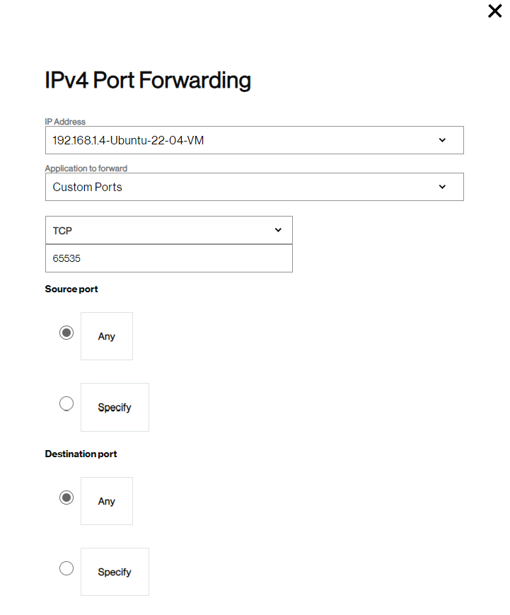 Community Forums Port Forwarding with CR1000A multiple problems