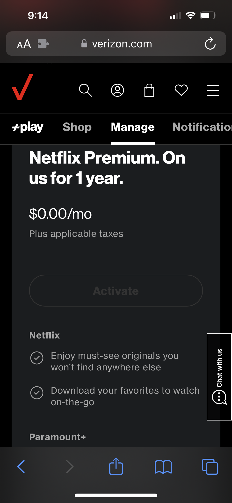 T mobile netflix discount activation