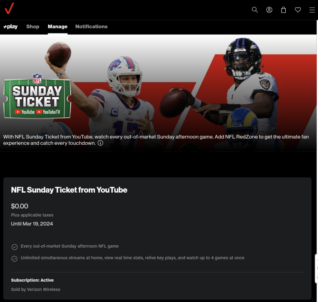 Community Forums Need Help with cancelling NFL Sunday Ticket