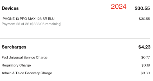Community Forums - Dispute and Inquiry about Surcharges - Verizon Community