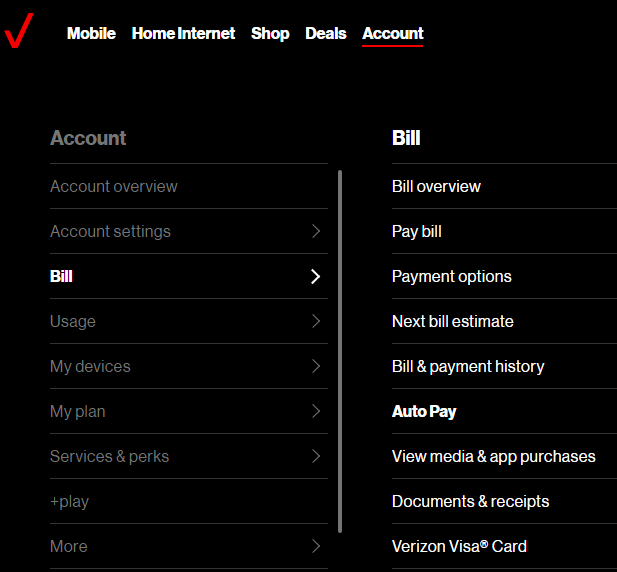 Community Forums Autopay Verizon Community